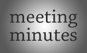 Meeting Minutes